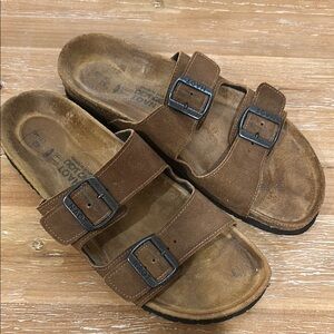Naot Brown Sandals with Adjustable Straps